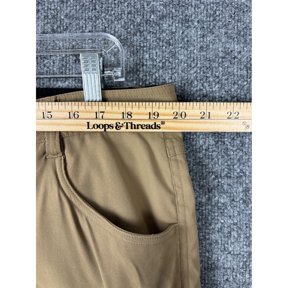 Orvis Pants Brown Size 40x30 Mens Fleece Lined Cargo Hiking Outoors Workwear - Picture 7 of 8